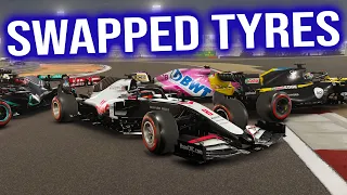 What If The Front / Rear Tyres Were Swapped In F1?