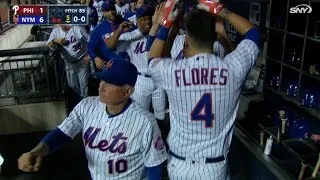 PHI@NYM: Mets hit four homers against Phillies