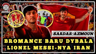 JADI STRIKER BARU AS ROMA BERLABEL MESSI DARI IRAN, SIAPA SARDAR AZMOUN SEBENARNYA?