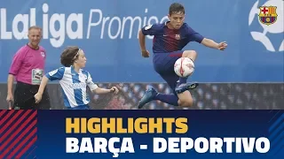 [HIGHLIGHTS] SEMIFINAL LALIGA PROMISES: FC Barcelona – Deportivo