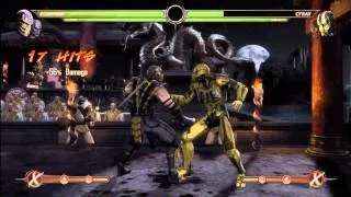 MK9 - Kratos & Scorpion Combos