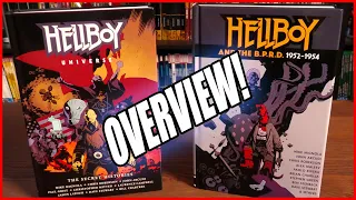 Hellboy and the B.P.R.D.: 1952-1954 & Hellboy Universe: The Secret Histories Hardcovers Overview!