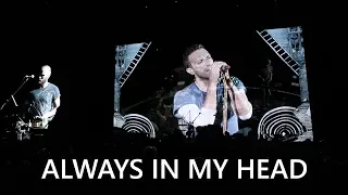 Coldplay - Always In My Head (Live in Manila)