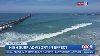 High Surf Advisory In Effect