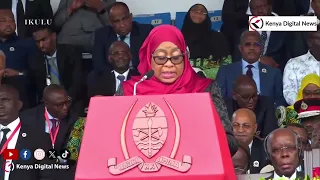 President Suluhu's speech during 60th anniversary of the Union of Tanzania & Zanzibar!!