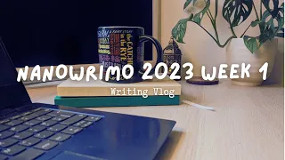 NaNoWriMo 2023 Week 1 | Writing Vlog