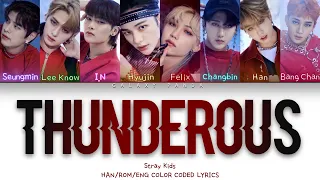 Stray Kids (스트레이키즈) - ''THUNDEROUS'' - (소리꾼)  - (Color Coded Lyrics Eng/Rom/Han)