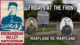 Maryland vs. Maryland - Civil War Combat Story