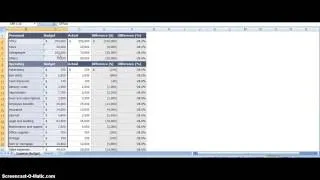 MS Excel Project Tutorial part 1