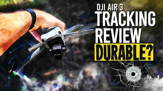DJI AIR 3 Tracking Review - How it REALLY Works! Crash Durability?