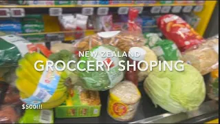 Grocery Shopping in New Zealand ($500)