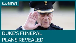 Prince Philip's funeral details revealed | ITV News