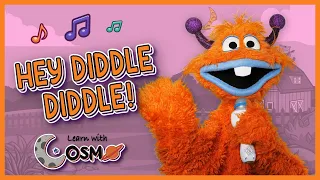 Hey Diddle Diddle - Learn with Cosmo Nursery Rhymes & Kids Songs - Toddler Learning Video