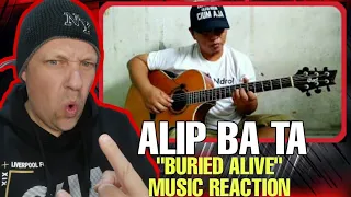 Alip Ba Ta Reaction | BURIED ALIVE ( AVENGED SEVENFOLD COVER ) NU METAL FAN REACTS |