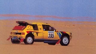 "Sahara Star" by AUTOMOBILES PEUGEOT ("Paris - Dakar" 1987)
