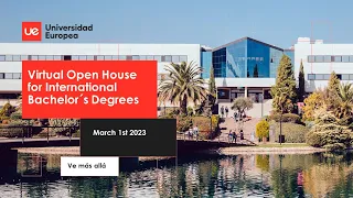 Virtual Open House for International Bachelor´s Degrees  (01/03/23)