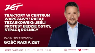 Traktory w centrum Warszawy? Rafał Trzaskowski: jeśli protest będzie ostry, stracą rolnicy