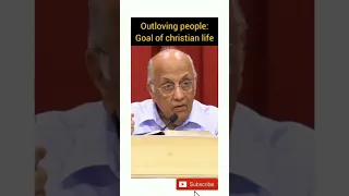 Outloving people: Goal of christian life (By: Ps.Zac Poonen)#clips  #ZacPoonen #cfc #shorts #viral