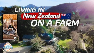 Living in New Zealand 🇳🇿 on a Farm 🐮🐣🐇 Rai Valley Sustainable Homestead Tour - 197 Countries, 3 Kids