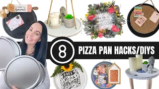 8 *NEW*  DOLLAR TREE PIZZA PAN HACKS | DOLLAR TREE PIZZA PAN DIYS | DOLLAR TREE PIZZA PAN IDEAS