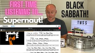 Drum Teacher Reaction: BILL WARD | Black Sabbath - 'Supernaut' | Vol. 4