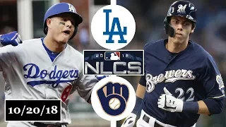 Los Angeles Dodgers vs Milwaukee Brewers Highlights || NLCS Game 7 || October 20, 2018