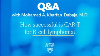 How successful is CAR-T for B-cell lymphoma?