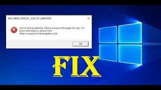 Fix - RDR2 Out of Virtual Memory Error