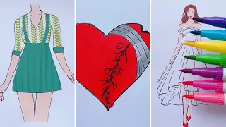 Satisfying creative art ideas / creative work / satisfying videos