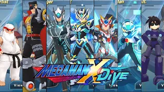 Mega Man X DiVE's Roster (Final)