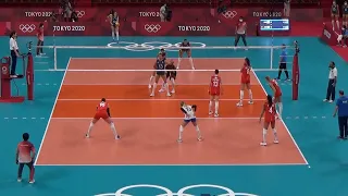 Volleyball Olympic Pool B : Russia - Argentina 3:0 Full Match