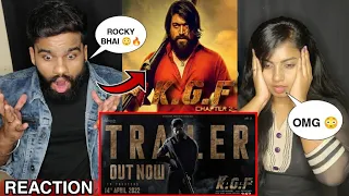 KGF Chapter 2 Trailer REACTION | Yash | Sanjay Dutt | Raveena Tandon | Prashanth Neel