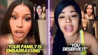 Cardi B Goes Off Offset's Sister For Humiliating Her | Cardi Divorces Offset Into Homeless