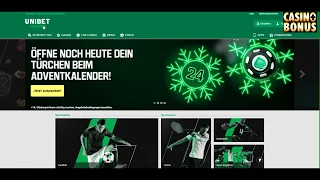 🟩 Casino Test -  Unibet Casino Bonus - 50 Freispiele holen!