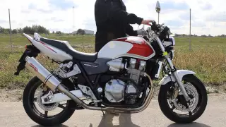 HONDA CB 1300SF SC54 Exhaust Sound G.P.R. + K&N