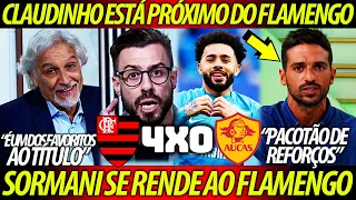 IMPRENSA SOLTA INFORMAÇÃO AO VIVO sobre o FLAMENGO ! CLAUDINHO ESTÁ PRÓXIMO do FLAMENGO !