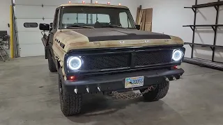 The Completed Wyoming Rod For Sale: 1970 Ford F250 Highboy Rat Rod