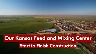 Construction of a Feed Storage and Mixing Center on a Kansas Dairy & Feedyard