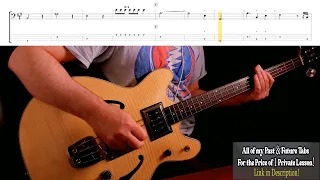 The Beatles-Dig a Pony-Bass cover with Tab & Notation-Paul McCartney