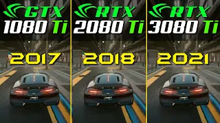 GTX 1080 Ti vs. RTX 2080 Ti vs. RTX 3080 Ti | in 2021