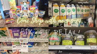 Come shop with me at Publix 3-6-2024. 81% off retail. Multiple freebies! Publix deals this week!