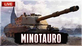 🔴Minotauro, a top tier olasz tankvadász - World of Tanks - Scheff LIVE