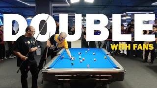 EFREN REYES & SVB PLAY DOUBLES WITH FANS