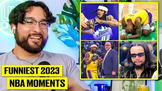 Reacting To The Funniest NBA Moments of The Year