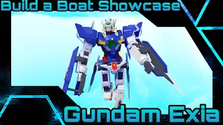 BEST MECH EVER!!! - GUNDAM EXIA SHOWCASE  (Roblox Build a Boat)