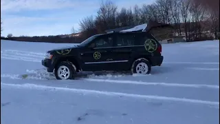 Grand cherokee 3.0 crd vs Audi A6 3.0 quattro snow