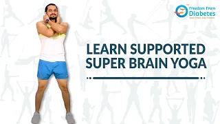 Supported Super Brain Yoga for Diabetes