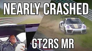 NEARLY CRASHED MY GT2RS MR Porsche on the Nürburgring!!!