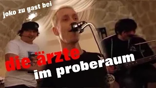 Die Ärzte im Proberaum