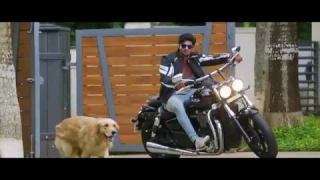 Dulquer Salmaan Mass intro bike Scene Jomonte suvisheshangal